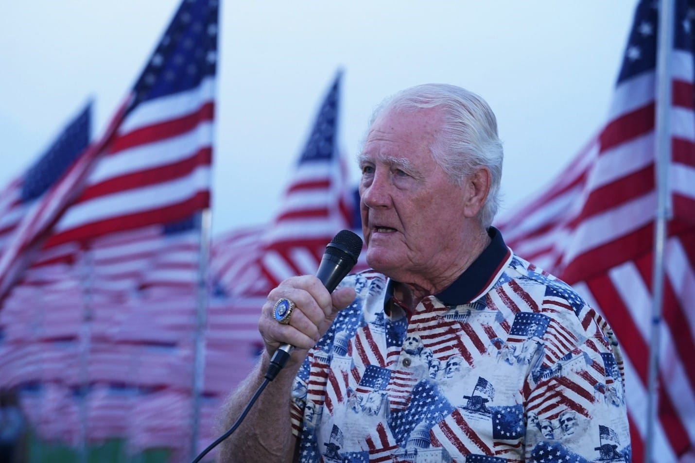 Jackie Smith Sings The National Anthem