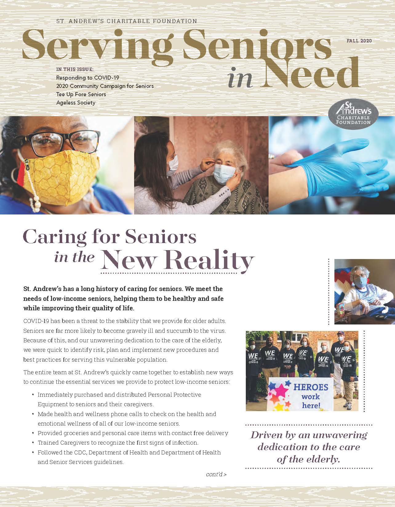 STA Newsletter Fall 2020
